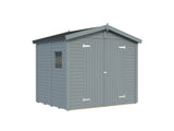 Dan 4.5m2 (2.43x1.9m | 16mm) Valmis seinaelementidest kompaktne aiakuur