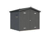 Dan 4.5m2 (2.43x1.9m | 16mm) Valmis seinaelementidest kompaktne aiakuur
