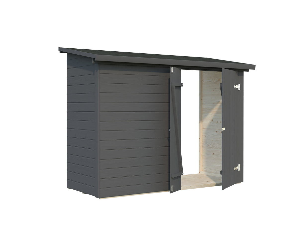 Leif 2.2m2 (2.34x0.95m | 16mm) Valmis seinaelementidest aiakuur maja seinale kinnitamiseks