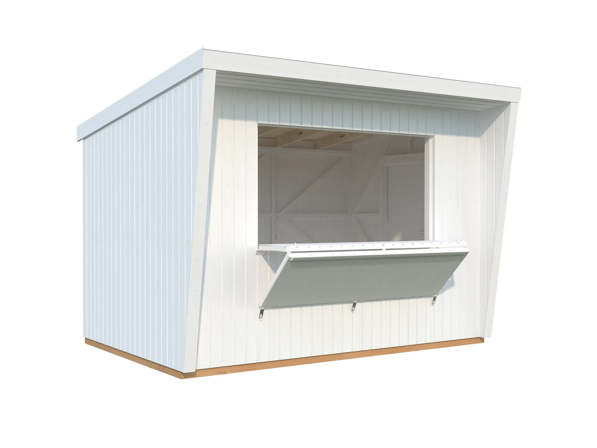 Kira 7.7m2 (3.55x2.33m | 16mm) Valmis seinaelementidest kiosk