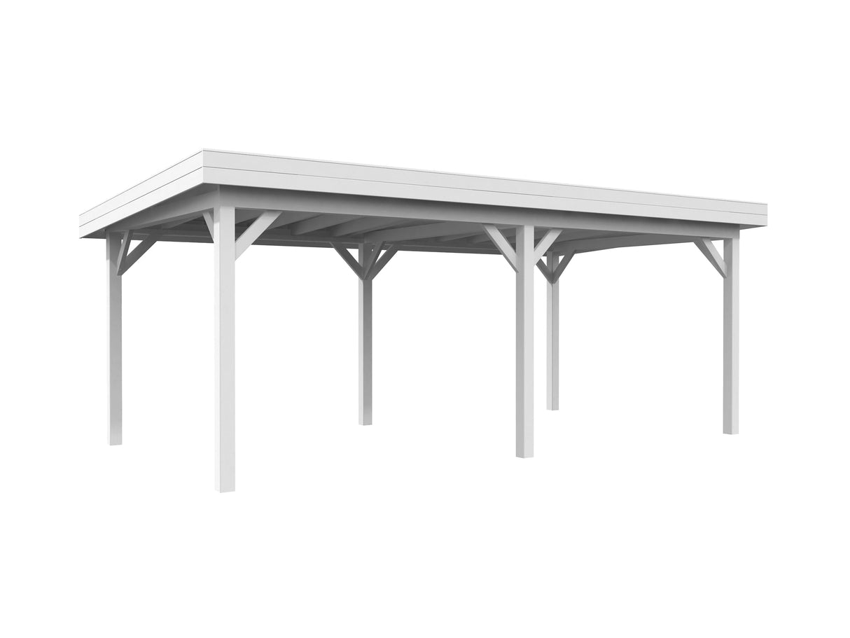 Lenna 16.6m2 (5.88x3m) Lamekatusega suur paviljon