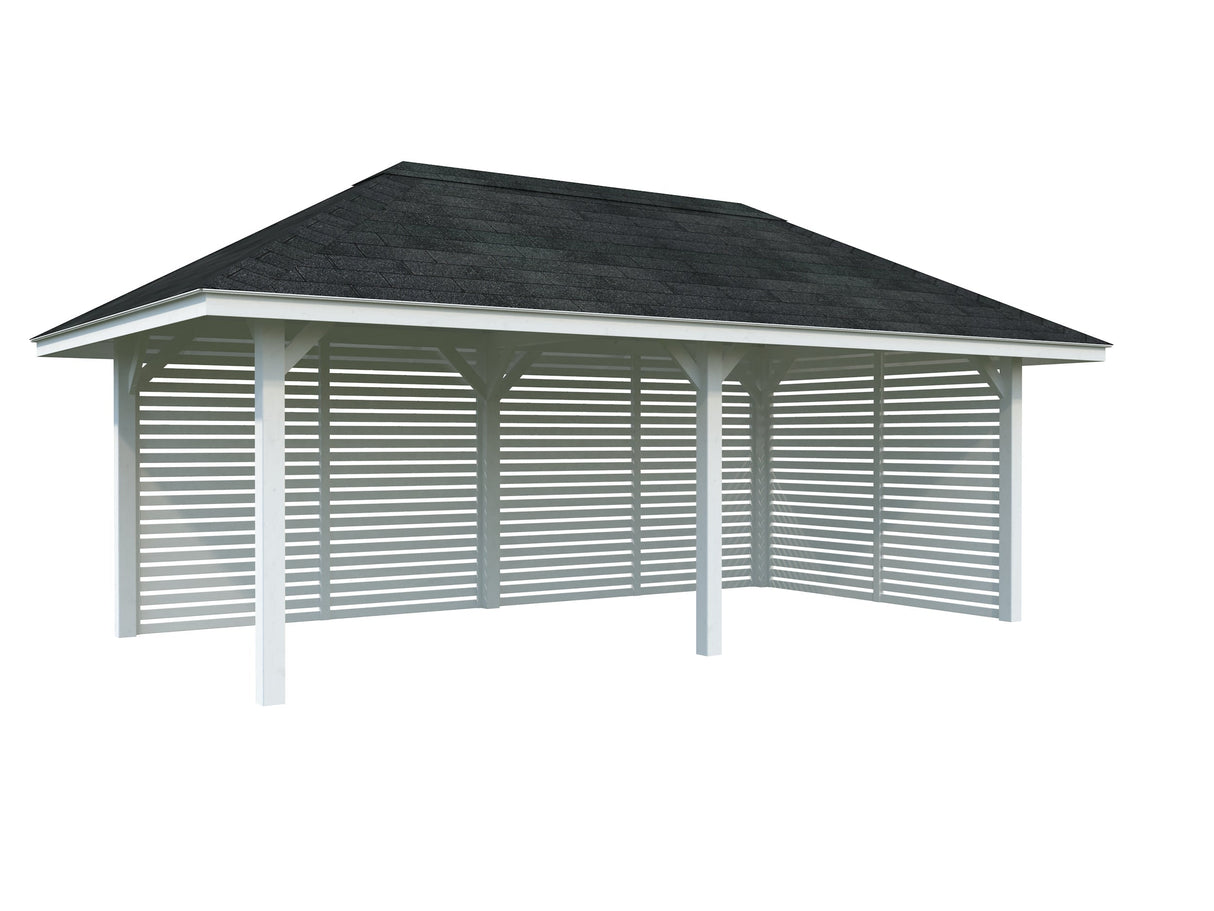 Bianca 16.6m2 Set 109 (5.88x3m) Võreseintega paviljon