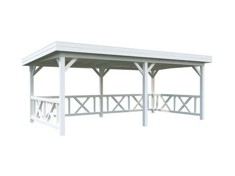Lenna 16.6m2 Set 307 (5.88x3m) Lamekatusega suur paviljon