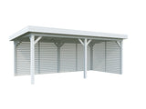Lenna 16.6m2 Set 309 (5.88x3m) Lamekatusega suur paviljon võreseintega