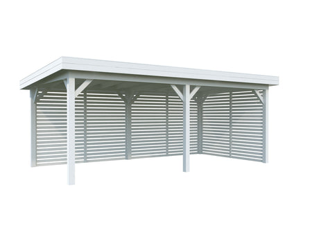 Lenna 16.6m2 Set 309 (5.88x3m) Lamekatusega suur paviljon võreseintega