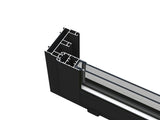 Andrea 7.5m2 Slide Plus (2.96x2.7m | 44mm) Väike modernne aiamajake