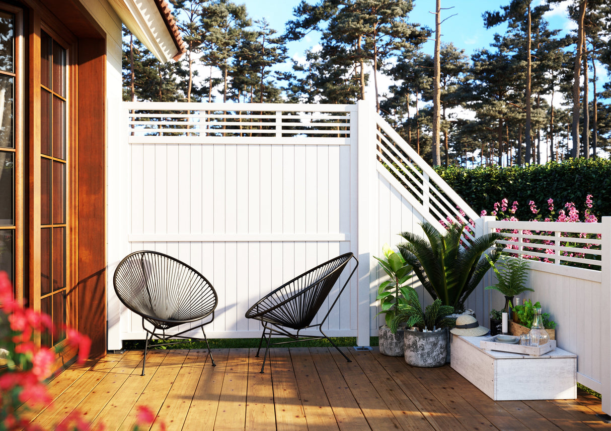 Aiaelement 'Reena7' (900x1500) terrassi privaatsussein