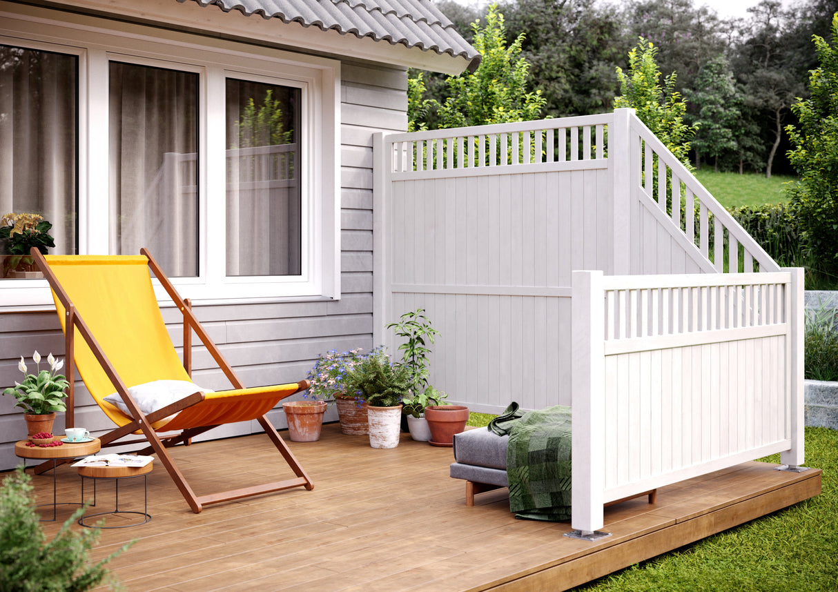 Aiaelement 'Elke1' (1800x1800) terrassi privaatsussein