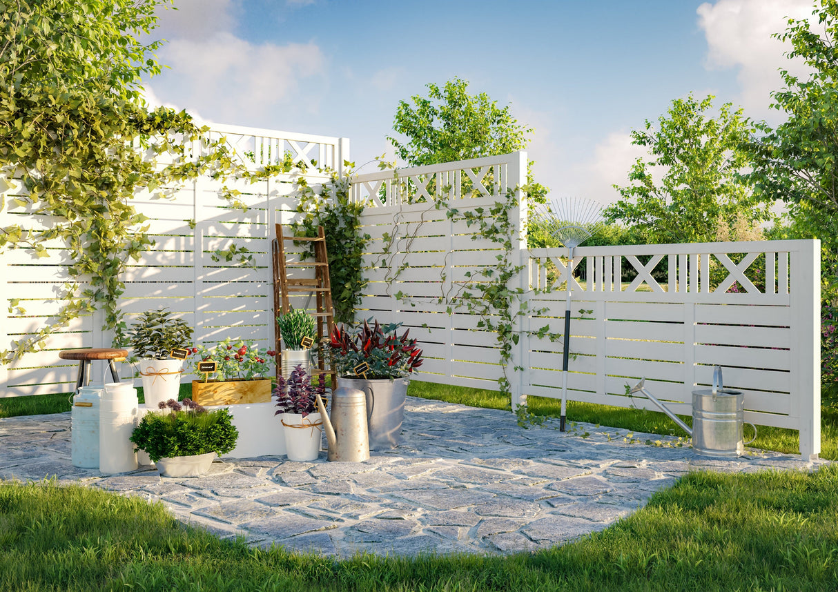 Aiaelement 'Marit1' (1800x1800) terrassi privaatsussein