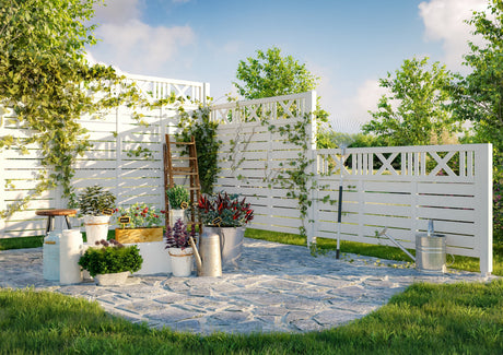 Aiaelement 'Marit4' (1800x900) terrassi privaatsussein