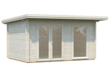 Heidi 11.7m2 (4.1x3m | 44mm) Kaldkatusega freespruss-aiamaja