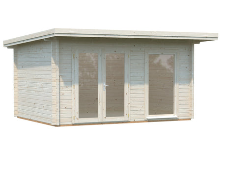 Heidi 11.7m2 (4.1x3m | 44mm) Kaldkatusega freespruss-aiamaja
