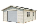 Roger 23.9m2 (4.5x5.5m | 44mm) Sektsioonuksega freespruss-garaaž