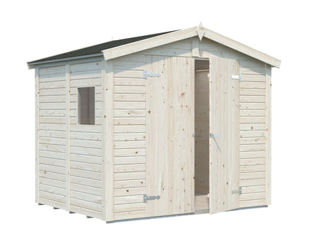 Dan 4.5m2 (2.43x1.9m | 16mm) Valmis seinaelementidest kompaktne aiakuur