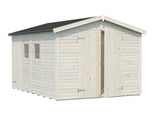 Dan 9.9m2 (2.73x3.7m | 16mm) Valmis seinaelementidest kaheruumiline aiakuur