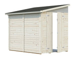 Mia 3.6m2 (2.22x1.65m | 16mm) Valmis seinaelementidest aiakuur maja seina külge kinnitamiseks