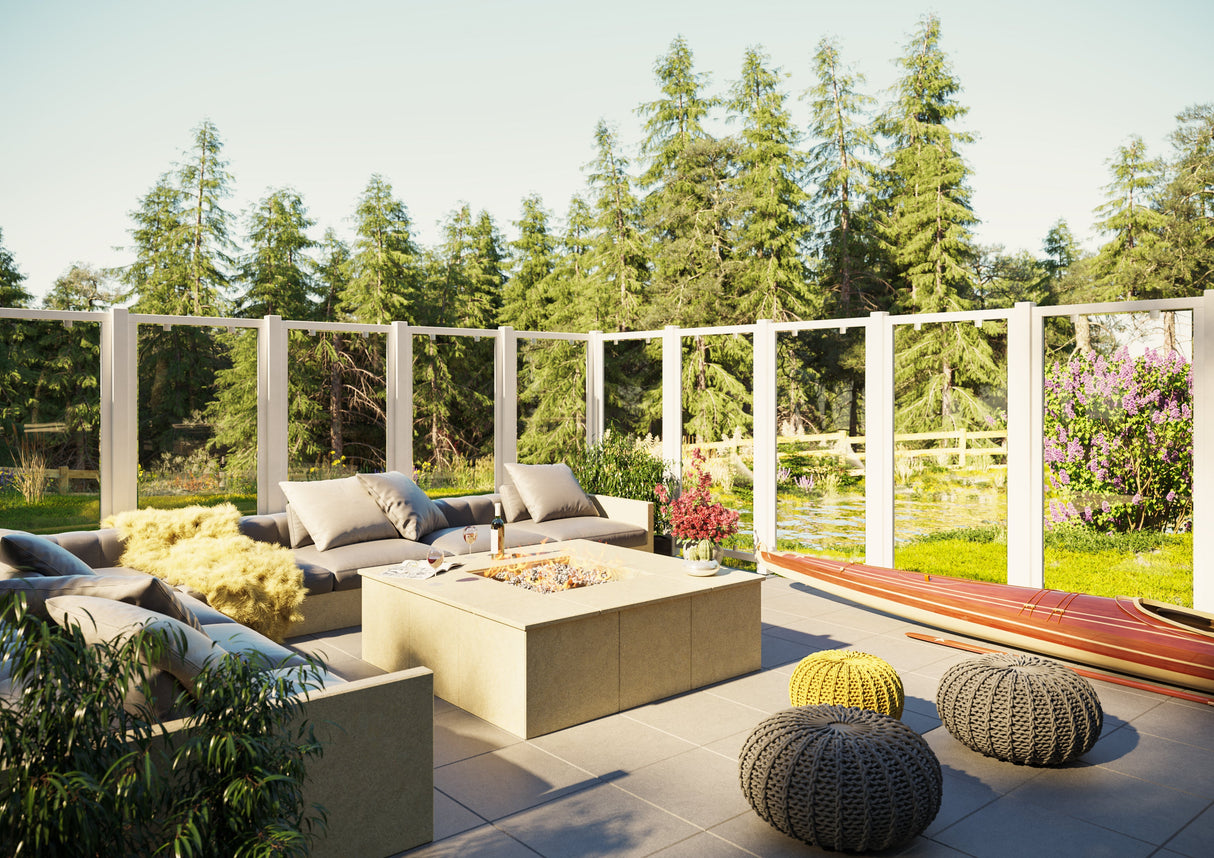 Aiaelement 'Birgit2' (900x1800) terrassi privaatsussein