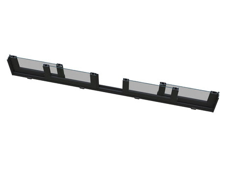 Lumi 16,6 m² (4,2x4,2 m | 120x120 mm) Seinale kinnituv puidust ja klaasist paviljon aeda