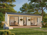 Rebekka 22,4 m² (9,x3,4 m|18 mm) Soojustatav minimaja