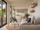 Rebekka 22,4 m² (9,x3,4 m|18 mm) Soojustatav minimaja