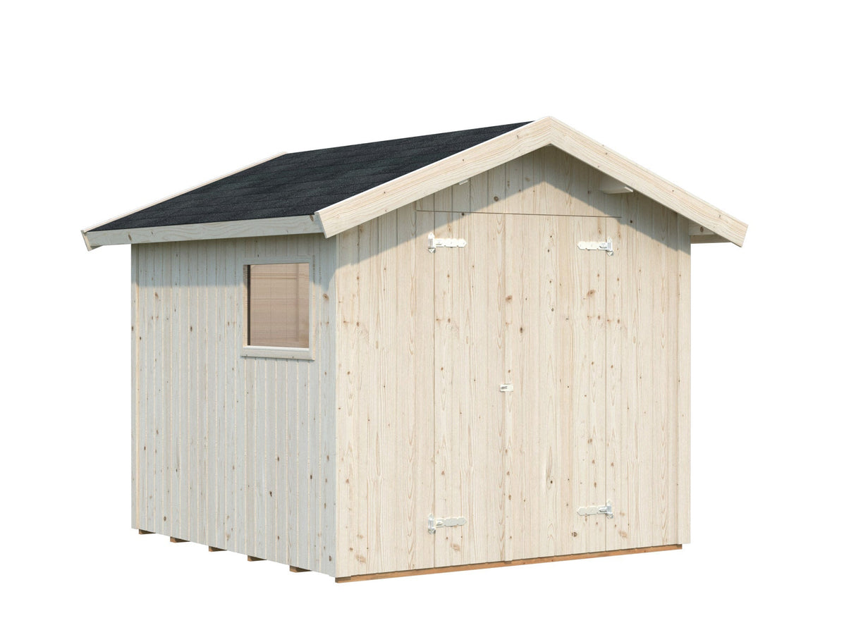 Nils 5.4m2 (2.33x2.39m | 16mm) Valmis seinaelementidest aiakuur