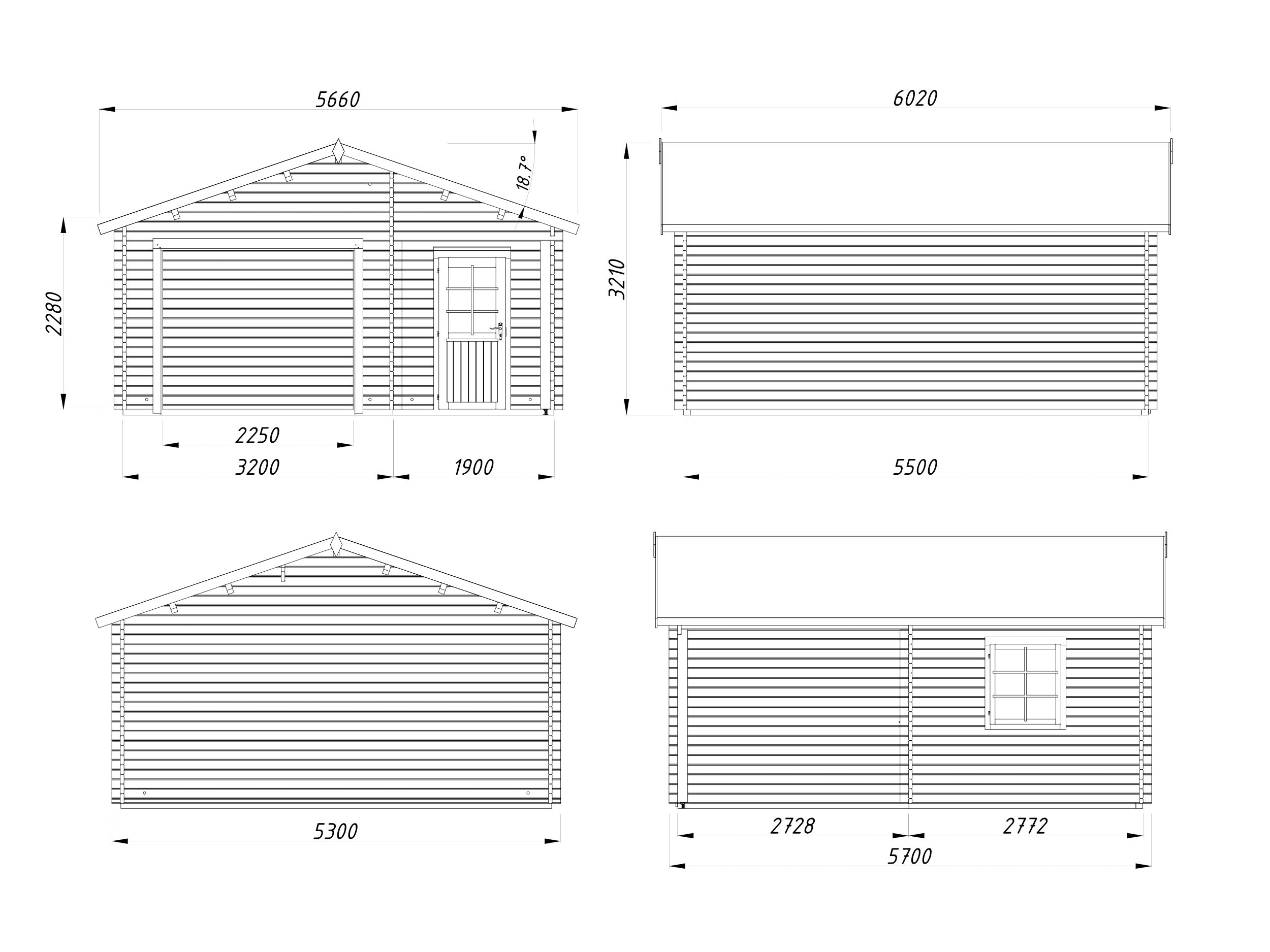 Irene/Roger 21,9+5,2 m2 kit