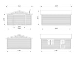Irene/Roger 23,9 m2 kit