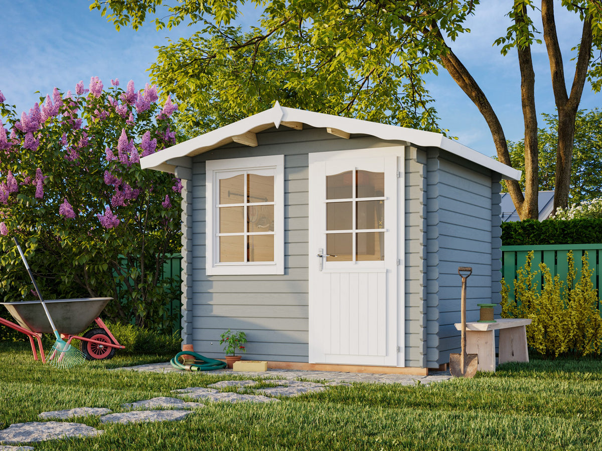 Emma 4.6m2 (2.4x2m | 28mm) Kompaktne Alpi stiilis freespruss-aiakuur