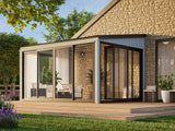 Lumi 11,6 m² (4,2x3 m | 120x120 mm) Seinale kinnituv klaaspaviljon aia laienduseks