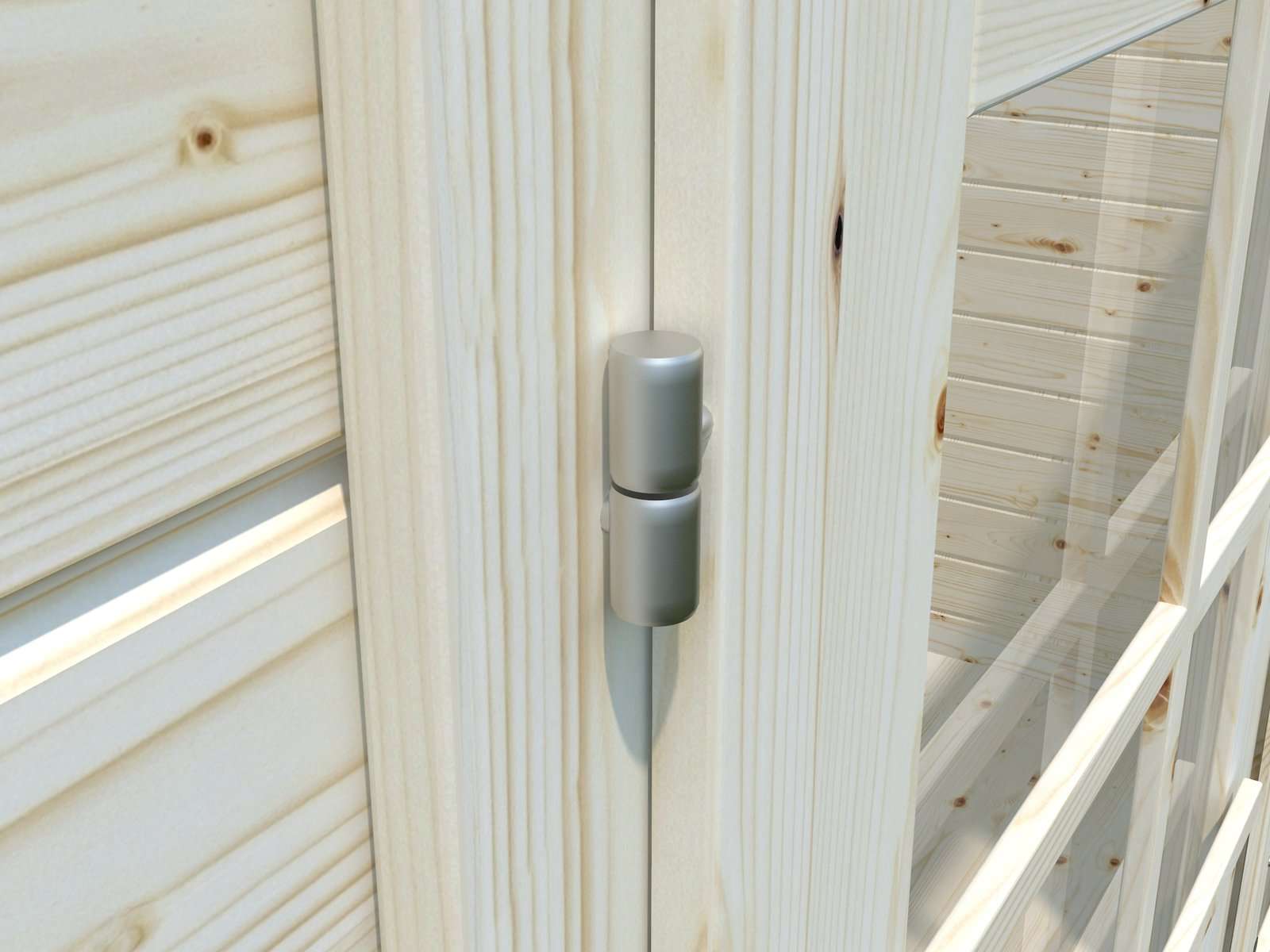 Ella 13.1m2 (4.5x3m | 28mm) Kahe ruumiga klaasustega aiakuur