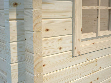 Helena 15.1m2 (4.5x3.6m | 70mm) Vastupidav freespruss-aiamaja