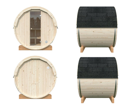 Anita 0.9m2 (2x1.6m | 42mm) Väike torusaun