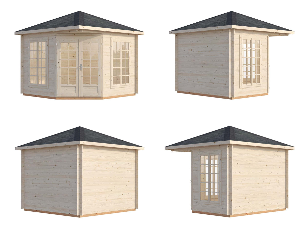 Melanie 7m2 (2.8x2.8m | 28mm) Klassikaline paviljon