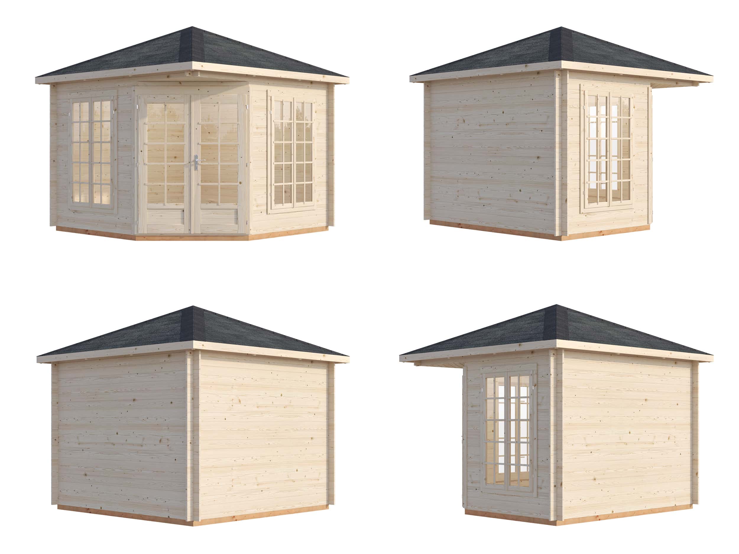 Melanie 7m2 (2.8x2.8m | 28mm) Klassikaline paviljon