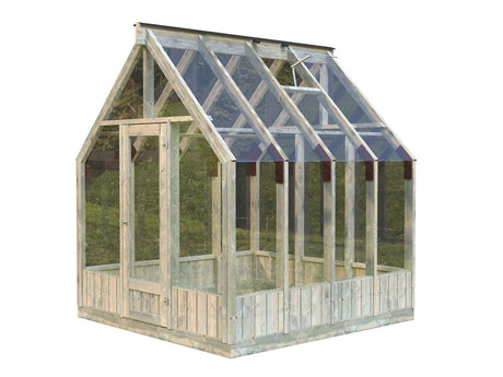 Emilia 5.4m2 (2.4x2.44m | 18mm) Halliks süvaimmutatud modernne klaasmaja