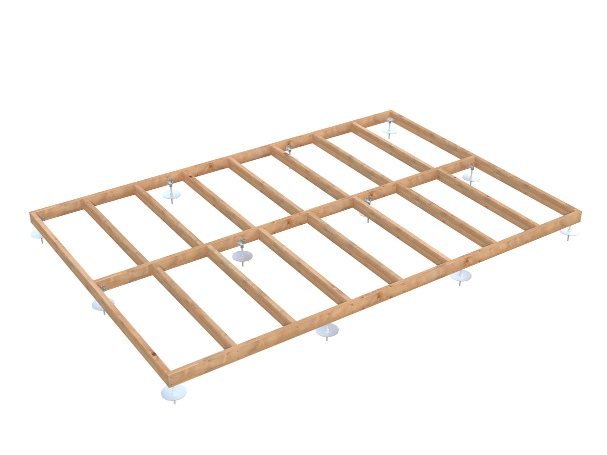 Vundamendiraam 4,5x3 m (sh. LogFoot)
