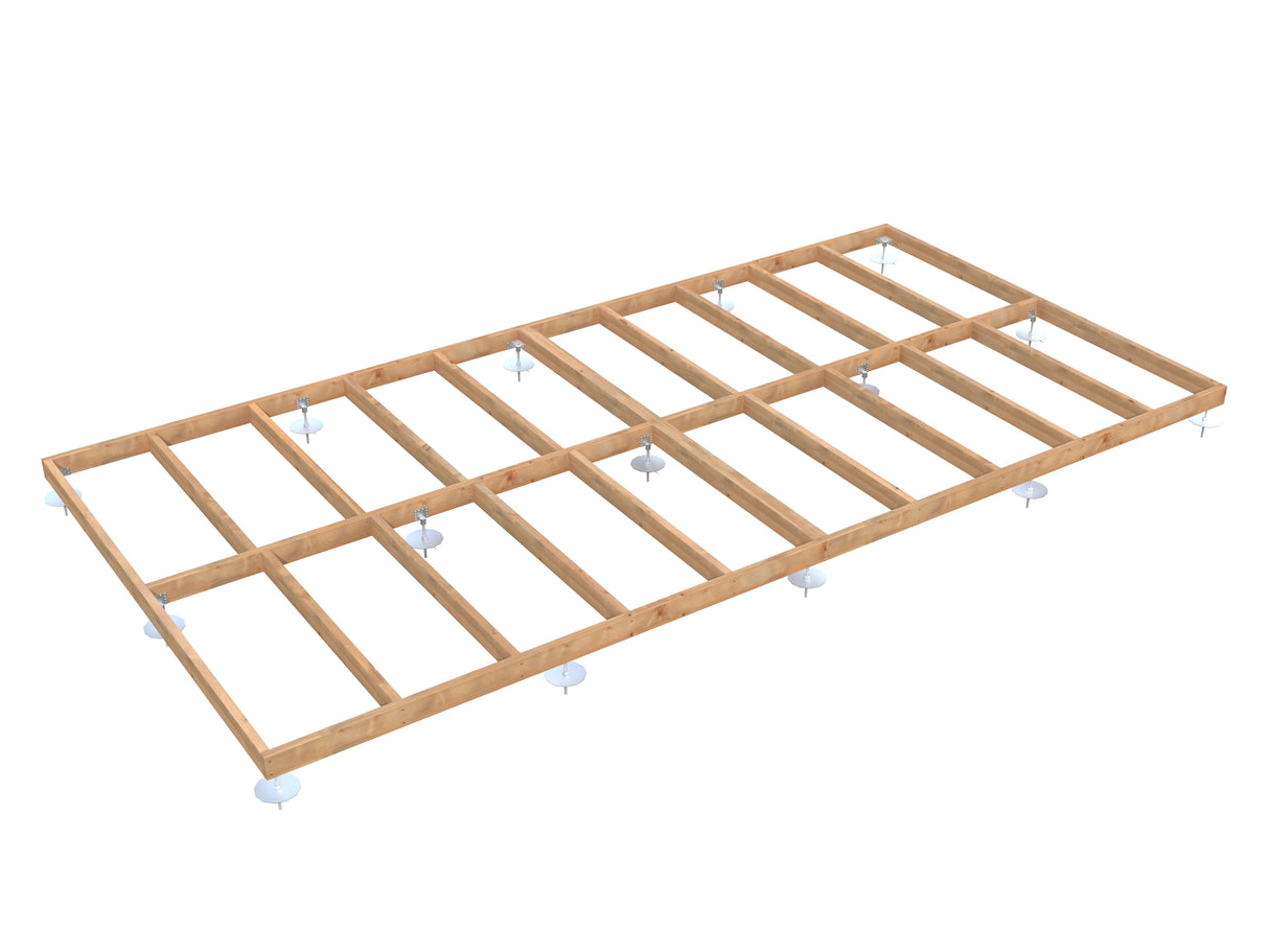 Vundamendiraam 6x3 m (sh. LogFoot)