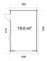 Irene/Roger 19,0 m2 kit