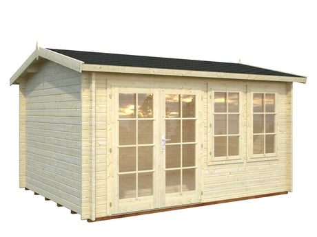 Iris 11.1m2 (3.9x3m | 44mm) Freespruss-aiamaja (uuendatud aastal 2024)