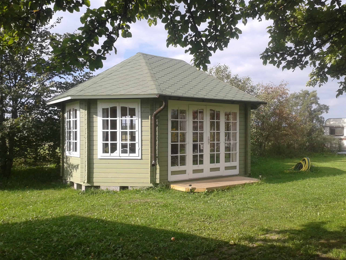 Hanna 20.3 (5.7x4.2m | 44mm) Avar ja valgusküllane paviljon