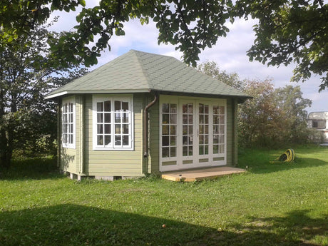 Hanna 20.3 (5.7x4.2m | 44mm) Avar ja valgusküllane paviljon