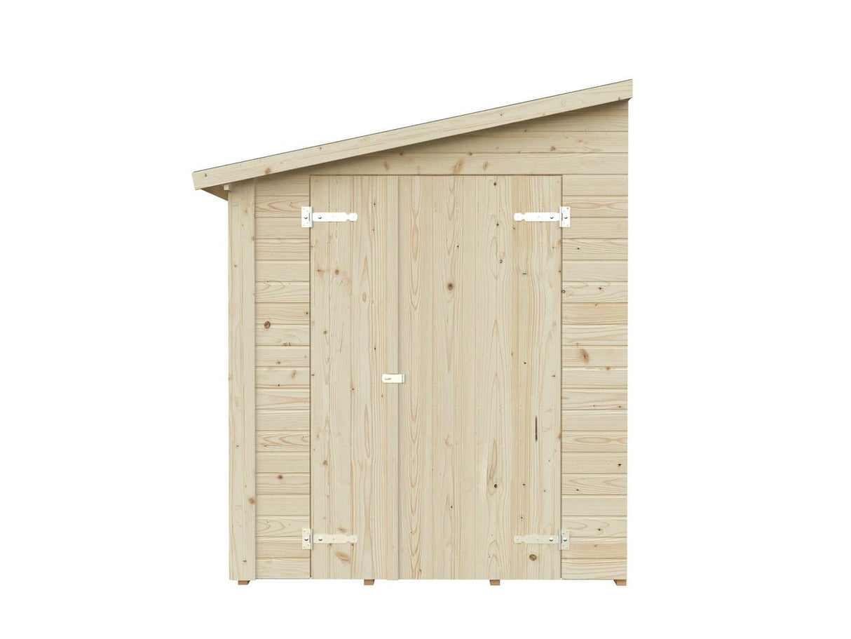 Mia 3.6m2 (2.22x1.65m | 16mm) Valmis seinaelementidest aiakuur maja seina külge kinnitamiseks