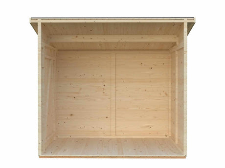 Mia 3.6m2 (2.22x1.65m | 16mm) Valmis seinaelementidest aiakuur maja seina külge kinnitamiseks