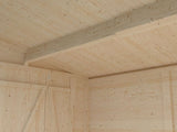 Mia 3.6m2 (2.22x1.65m | 16mm) Valmis seinaelementidest aiakuur maja seina külge kinnitamiseks