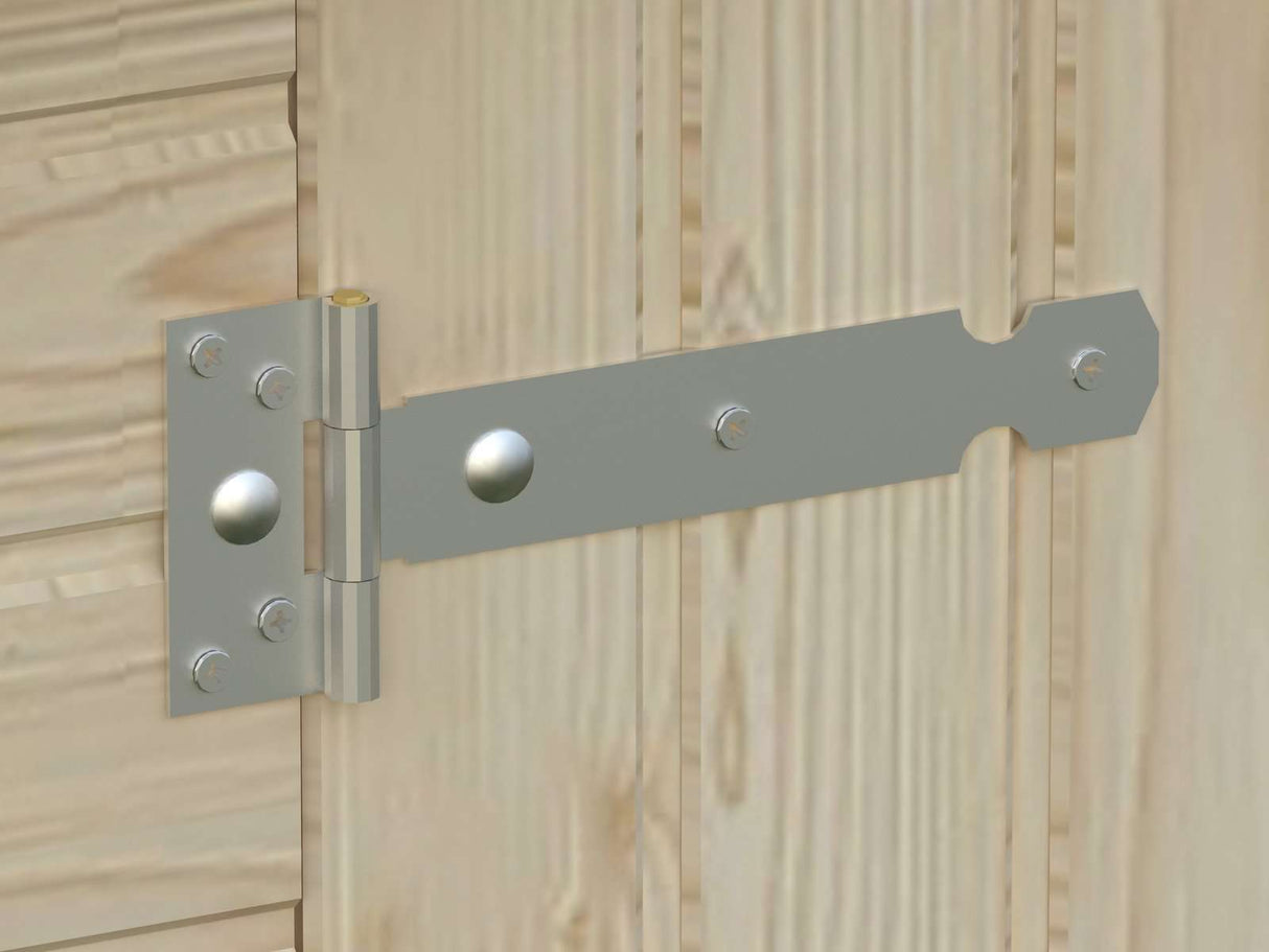 Mia 5.4m2 (3.33x1.65m | 16mm) Valmis seinaelementidest aiakuur maja seina külge kinnitamiseks
