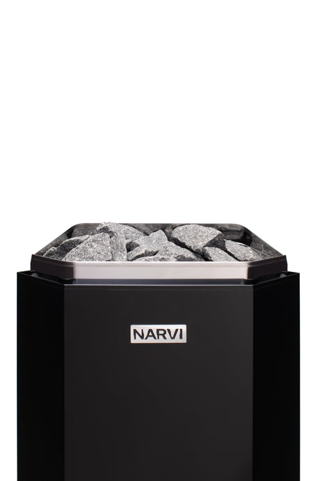 Narvi Minex 3.6 kW elektrikeris ja kerisekivid