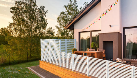 Aiaelement 'Line 12x17' (1180x1735) terrassi privaatsussein
