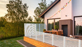 Aiaelement 'Line 12x10' (1180x1735) terrassi privaatsussein