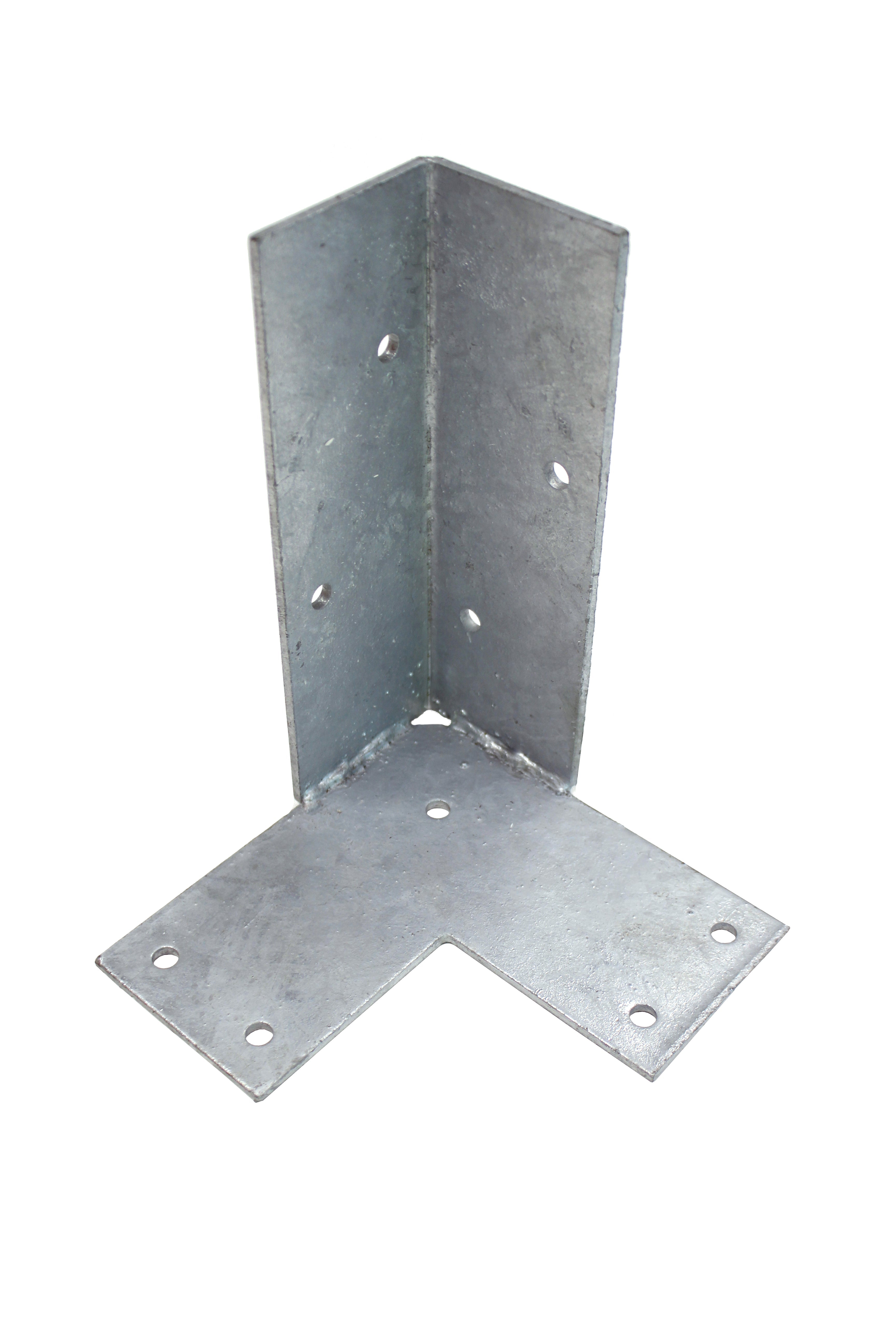 Nurgaposti jalg C (90x90) tsingitud