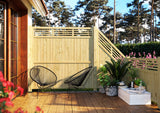 Aiaelement 'Reena4' (1800x900) terrassi privaatsussein